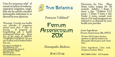 Ferrum Arsenicosum 20x Jpg (Ferrum Arsenicosum 20x Fda Jpg)